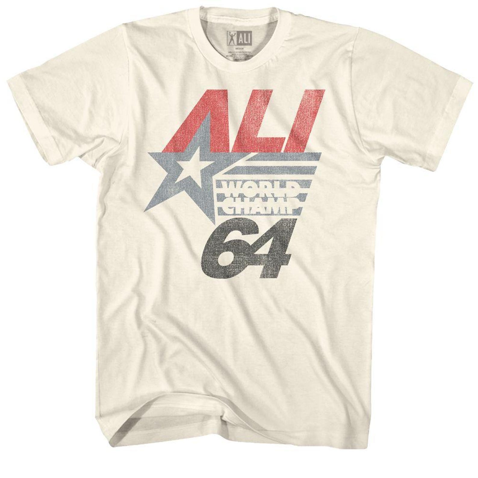 Мужская футболка Muhammad Ali Ali64 Natural 4XL