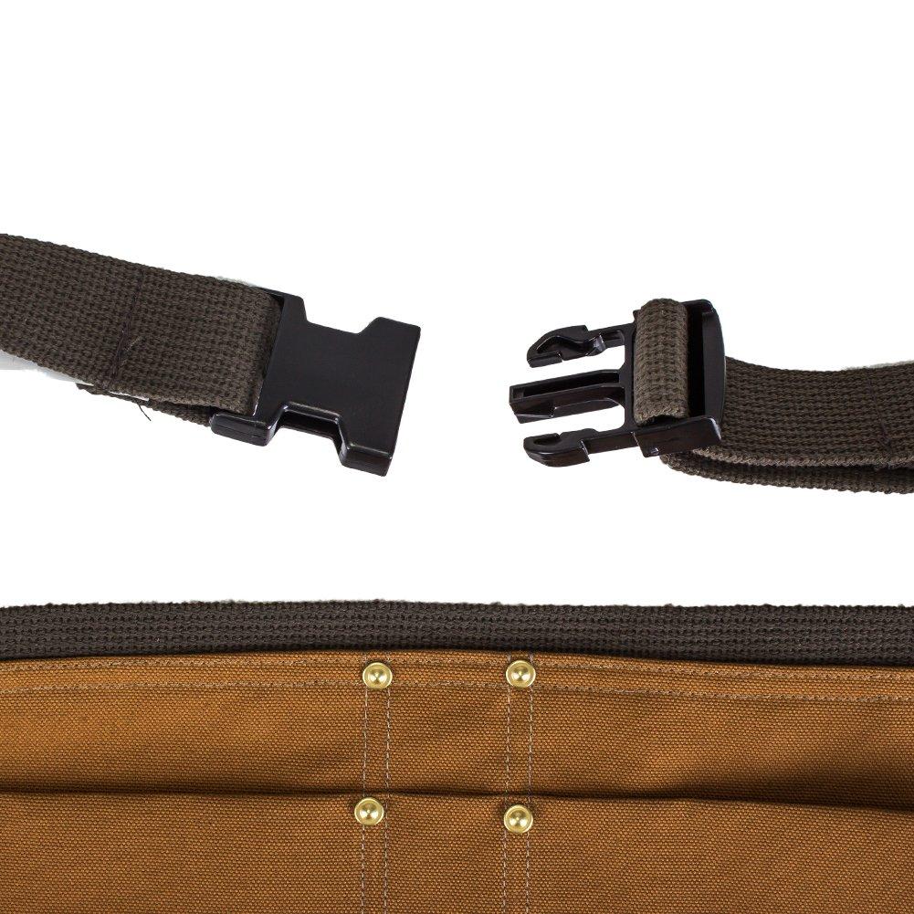 Carhartt Tool Apron A09 Duck Nail Apron - Men's Brown Apron Bag for Men and Women [Parallel Import]