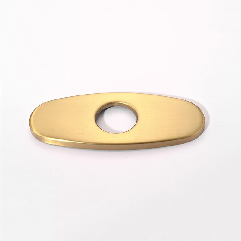 New Bathroom Faucet Accessories Hole Cover Deck Plate 6/10 Inch Bathroom Sink Unused Mounting Escutcheon 304