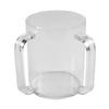 NEW_Hand Washing Cup with Dual Handles Acrylic Washing Cup for Netilat