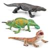 High-quality Static Chameleon Lizard Animal Figurine Realistic Model For Collectors 92g