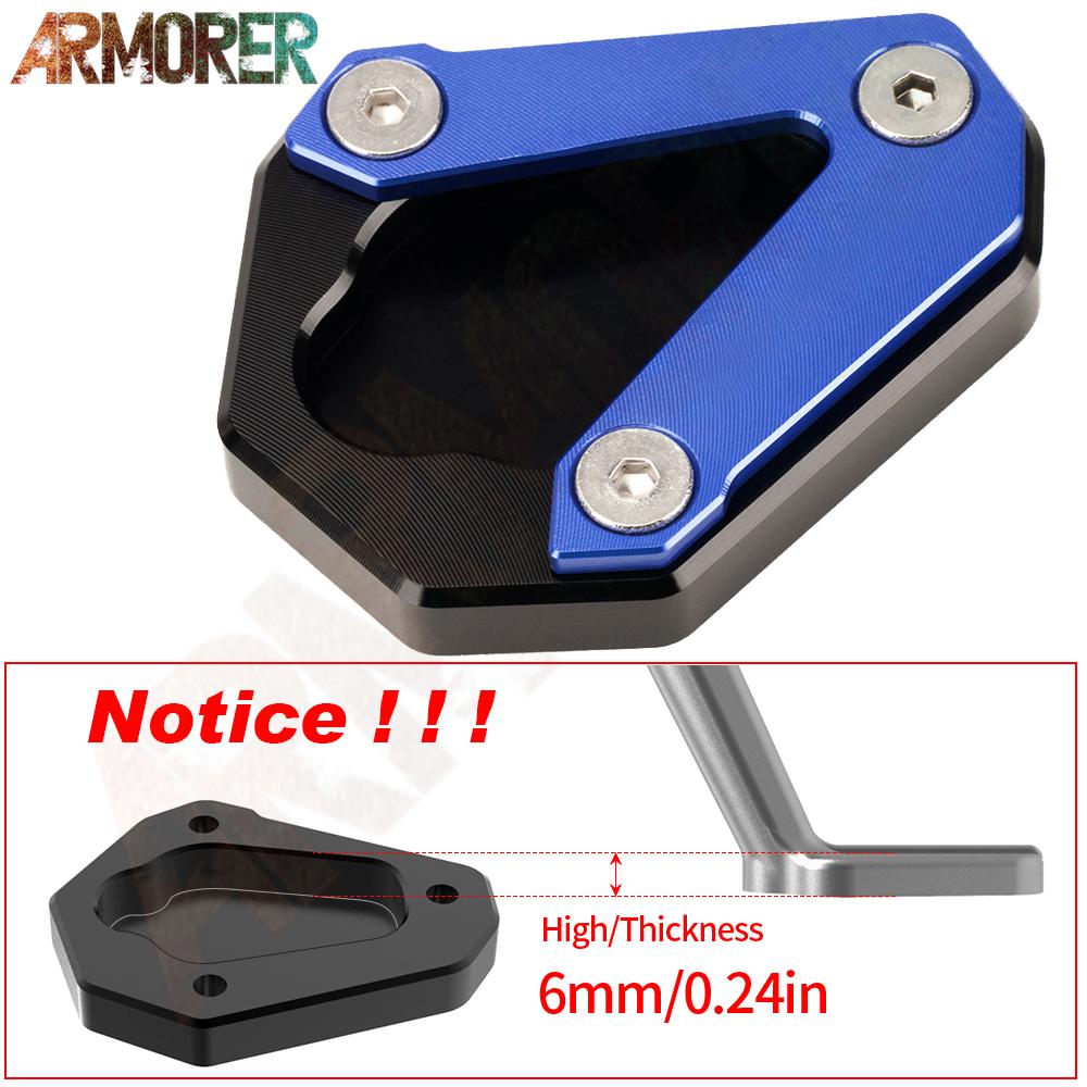 S1000R Kickstand Side Stand Enlarge Pad Motorcycle Accessories For BMW S1000RR M1000RR S 1000RR M 1000RR S 1000R S1000 R RR