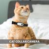 1080P Pet Camera Collar Cat Collar Camera 90 Degrees  Wide Angle Dog Collar Camera Mini Sports Camera