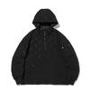 Intercrew [24Ss] High-Frequency Quilted Hooded Anorak Black Ity1Up06Abk