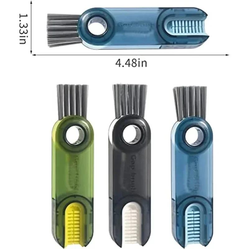 3 In 1 Useful Things for Kitchen Cleaning Tools Cup Mouth Brush Dish Soap Bathroom Supplies Accessories Limpieza Merchandises