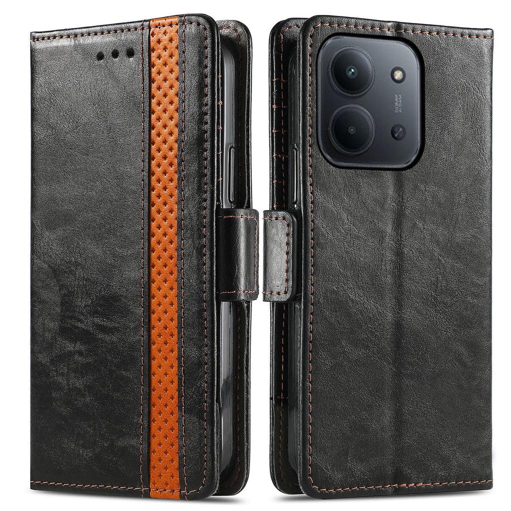 CASENEO Phone Cases For Xiaomi Poco C85 4G (173mm) / Redmi 15C 4G (EU) (173mm) / 15C 5G (EU) (173mm) PU Leather Cover Stand with RFID Blocking Wallet