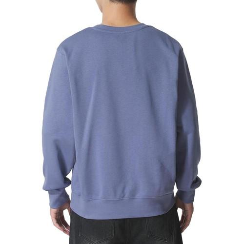 Nike Men's Blue Crewneck Pullover Sweatshirt with Lettering