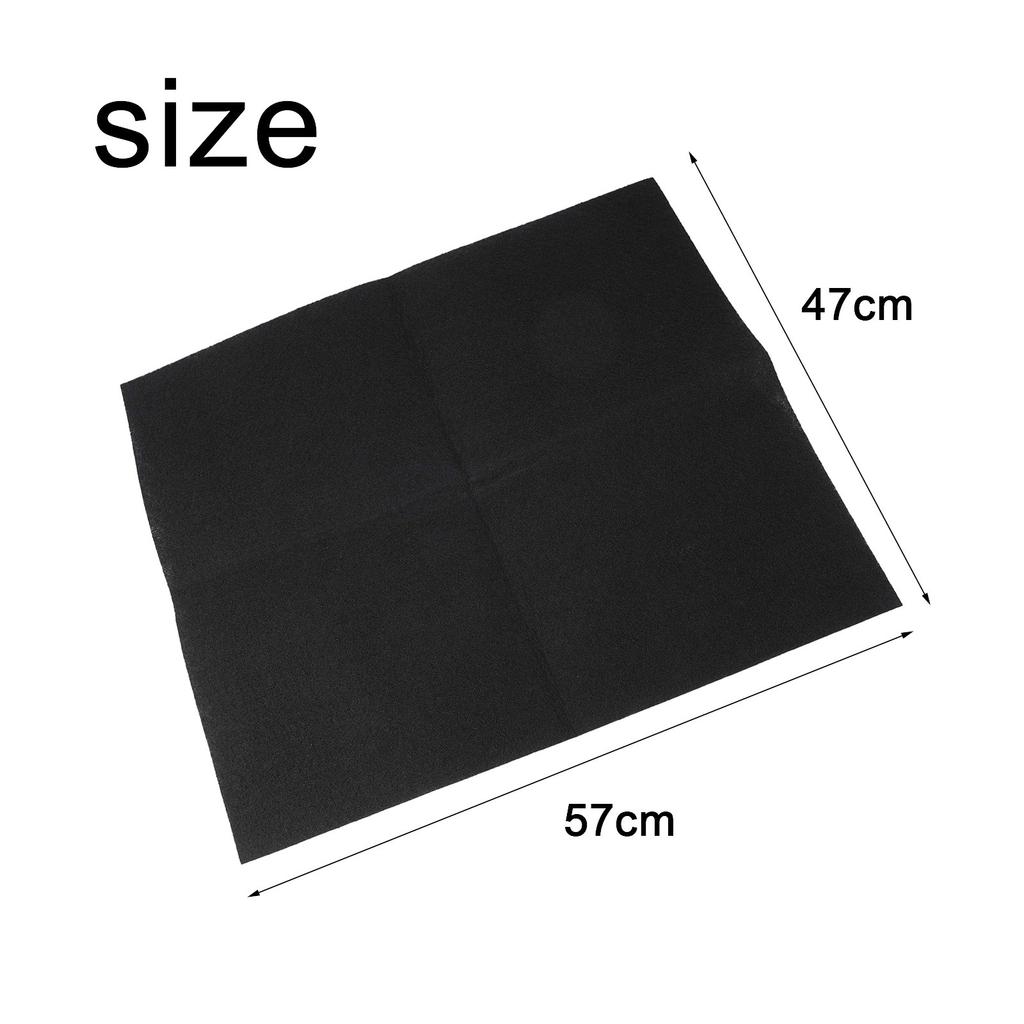 1 ks 57 cm x 47 cm Filtrační vata z aktivního uhlí pro digestoř Vhodné pro všechny digestoře Domácí náhradní příslušenství