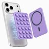 New Magnetic Suction Phone Mount for MagSafe Case Silicone Grip Holder For iPhone Removable Hands-Free Selfie Bracket 5
