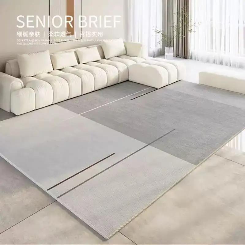 

Luxury-Style Living Room Carpet, Large Area Floor Mat For Bedroom, Slip-Resistant And Easy To Clean Home Decoration 100x120cm 40x47inch