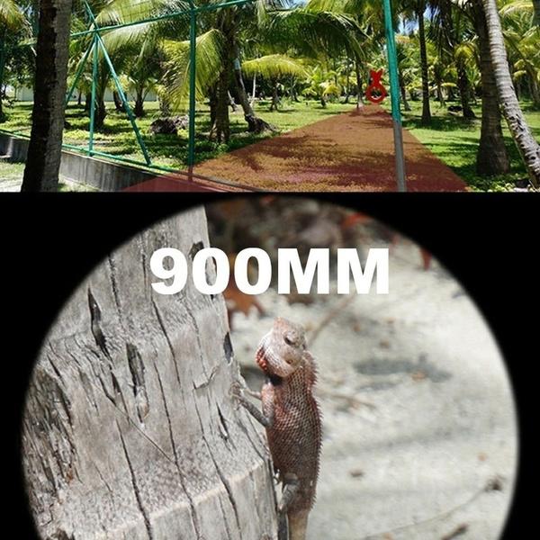 10000m Autofokus-Teleskop mit Entfernungsmesser (rot grün) 10X50HD HD Outdoor Lll Nachtsichtfernglas