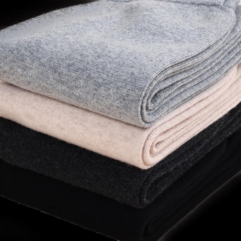 Hengyuanxiang 100% Wool Thickened Thermal Pants