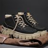 22 Autumn New Martin Boots Breathable High-top Shoes Platform-soled Non-slip Work Short Boots