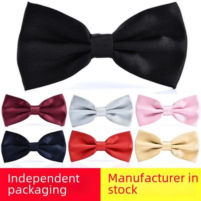 Herren Einfarbig Glänzend Polyester Seide Fliege - Mehrere Farben für Hochzeiten und formelle Kleidung