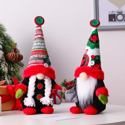 10 stylów Xmas Gnomes Dwarf Faceless Doll Pluszowa zabawka Dekoracje świąteczne Materiały do domu Navidad Dekoracje noworoczne