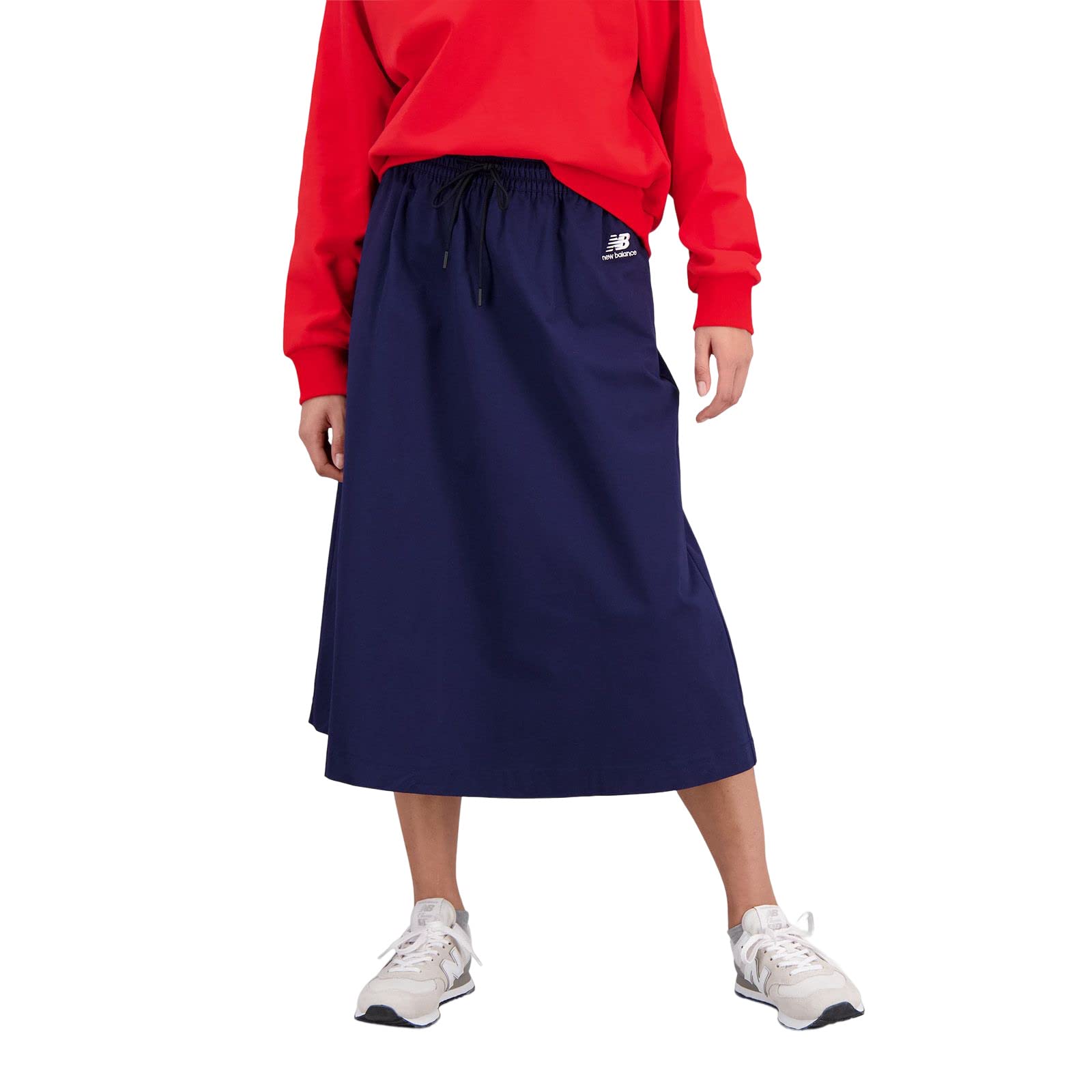 

New Balance NB Athletics Icono Skirt NNY Size L Women s (WK31550) (NB Navy)