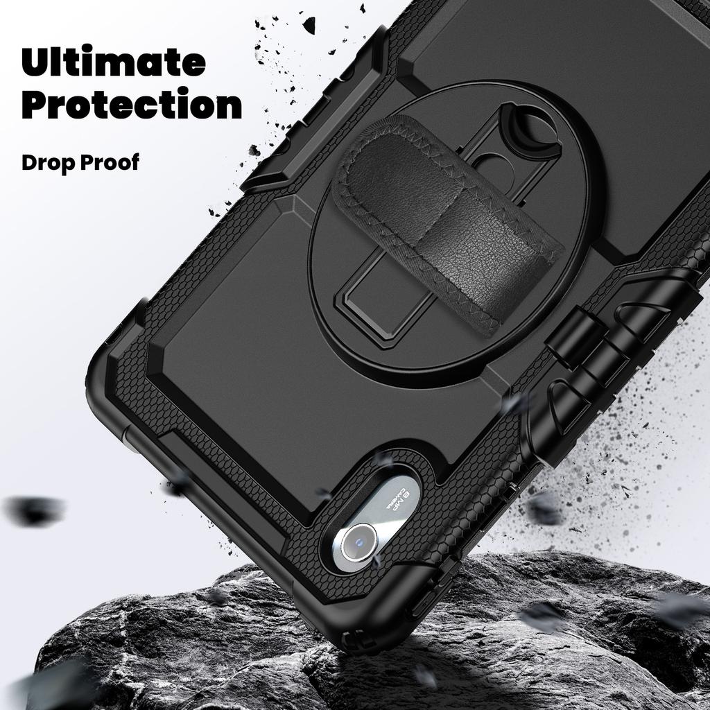 Armor Case For Lenovo Idea Tab 11 inch TB336FU Xiaoxin Pad M11 Stand Cover With Shoulder Strap Shockproof Case