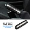 Trockene Kohlefaser Auto Handbremsgriff Abdeckungen für MINI Cooper R55 Clubman R56 R57 R58 R59 R50 R53 Innenraum Zubehör