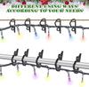 10-100Pcs Christmas Light Wire Clip Outdoor Gutter Hooks Tree Securing Led Cable String Rope Holder Clamp Weatherproof S-Shaped