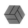 Self-adhesive Hexagonal Sound-absorbing Board Noise Reduction Soundproof Wall Sticker Background Wall Decoration For Bedroom Off