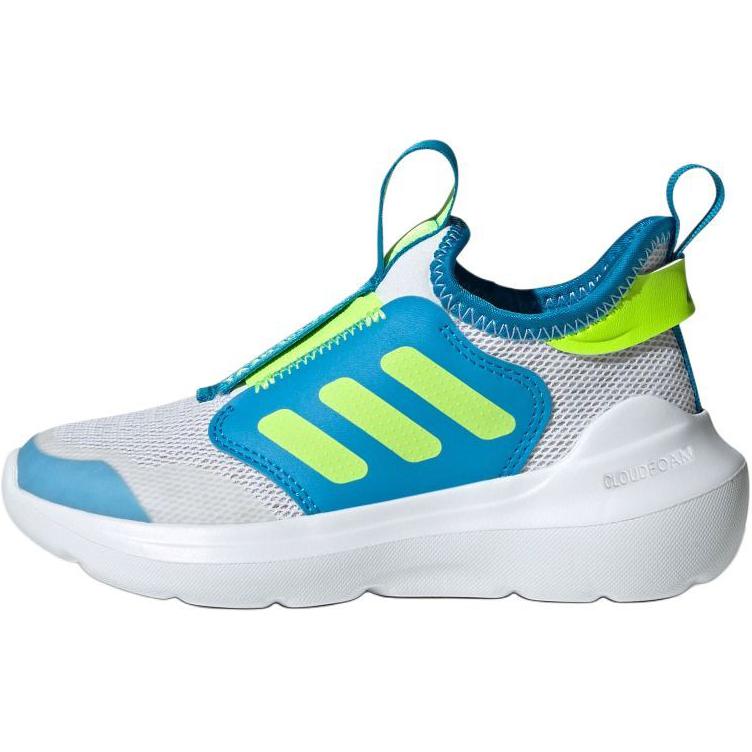 New Adidas TENSAURComfort Abrasion Resistant Low Top Kids Lifestyle Shoes Gray Blue Kids' JQ4879