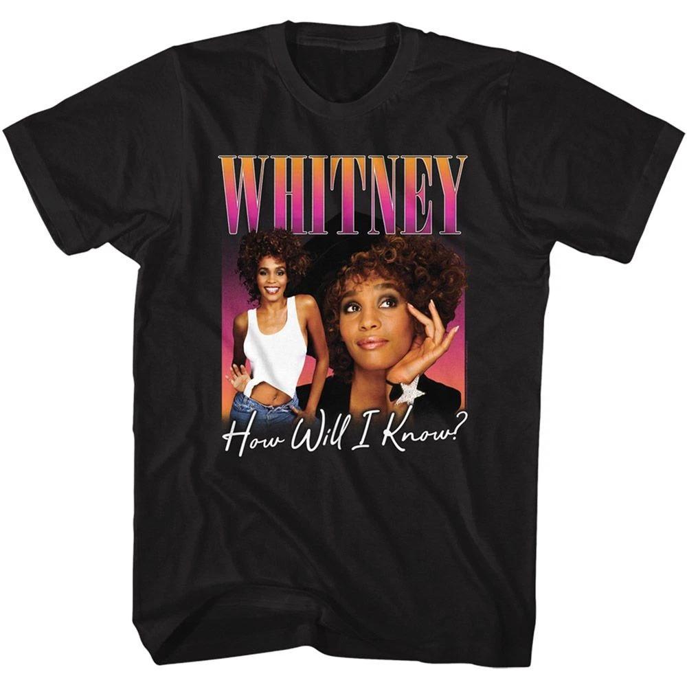 Whitney Houston Gradient How Will I Music  Children s T-shirt 140