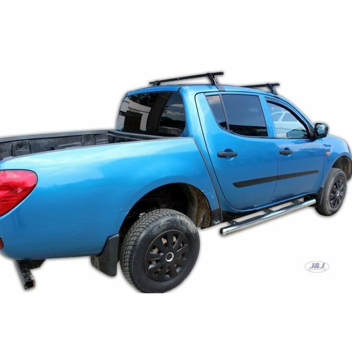 J&J AUTOMOTIVE | Heko Air Deflectors Wind Deflectors For Mitsubishi L-200 2 / 4-Door 2006-2015