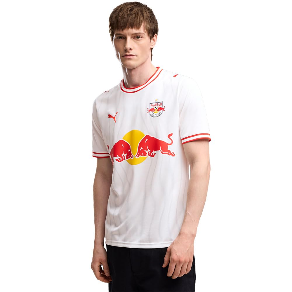 Red Bull Salzburg RBS Réplica Camiseta Local Manga Corta Fútbol Blanco PUMA 2026-27 784368-01