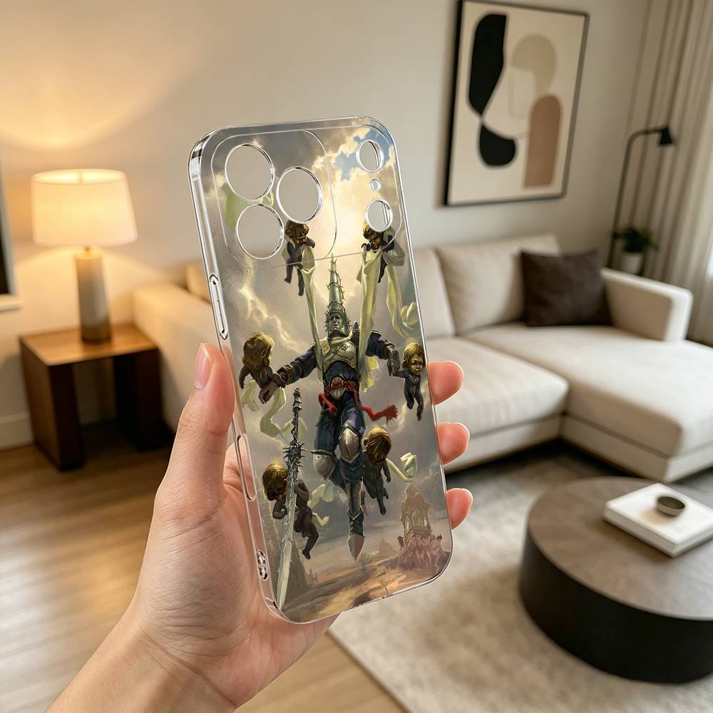 B-Blasphemous The -PPenitent One Game Phone Case Transparent Silicone Soft For iPhone 17 16 15 14 13 12 11 Mini Pro Max Plus