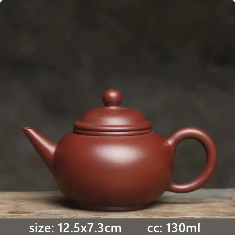 Small Capacity Dahongpao Beauty Teapot Yixing Purple Clay Filter Tea Infuser Chinese Tea Ceremony Supplies Traditional Teaware
