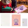 Charming 3D Flower Ferris Wheel Card for Valentine's Day Party Memorable Gift