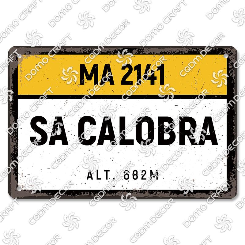 Berg Höhe Poster Metall Blechschilder Col De La Madeleine Hautacam Metallplatte Wanddeko Club Pub Wohnzimmer Zuhause