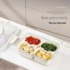 Changbaosen 4-Compartment Sealed Kitchen Storage Box