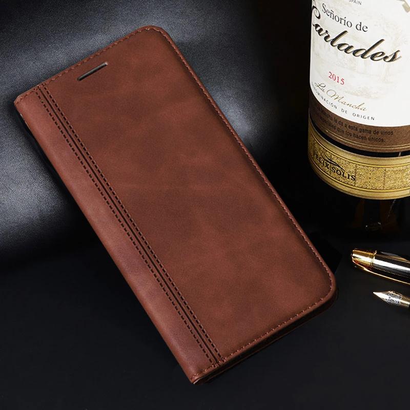 Samsung Galaxy For Case A22 Solid Color Leather Wallet Flip Stand Cover For Sumsung A 22 A225f A226b M32 M42 5g 4g Soft Silicone Phone Bag Cases
