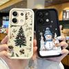 Christmas Tree Snowman Graphic Case For Redmi Note 13 12 Pro Plus 5G Note 13 12 11 10 9 Pro 12C 14C 10C 9C A2 A1 Dustproof Cover