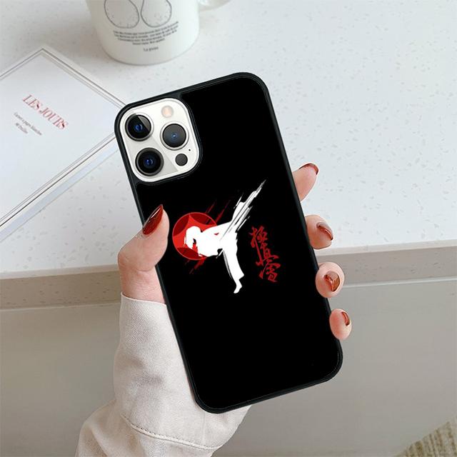 Kung Fu Oyama Kyokushin Karate Phone Case For iPhone 17 Air 14 15 16 13 12 Cover For Apple 11 Pro Max 6S Plus SE2020