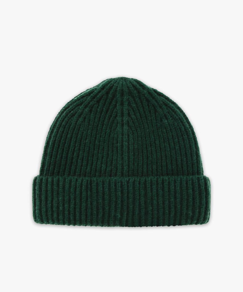 Jikun Logo Patch Short Beanie Gee247-005 Green
