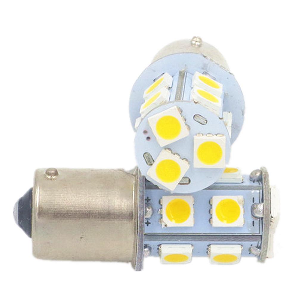 10 buc alb cald 1156 BA15S P21W 13 SMD 1141 1003 12V 24V 13SMD 5050 Bec pentru semnalizare auto ceață Indicator lampă coadă