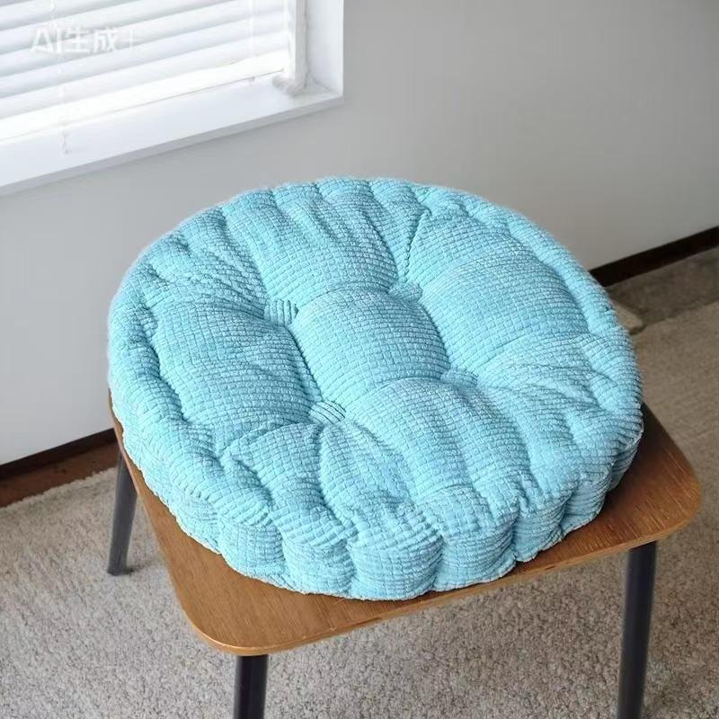 Corn Kernel Velvet Seat Cushion - Thickened Cotton Pad for Sofa, Car, Window, Chair, and Stool