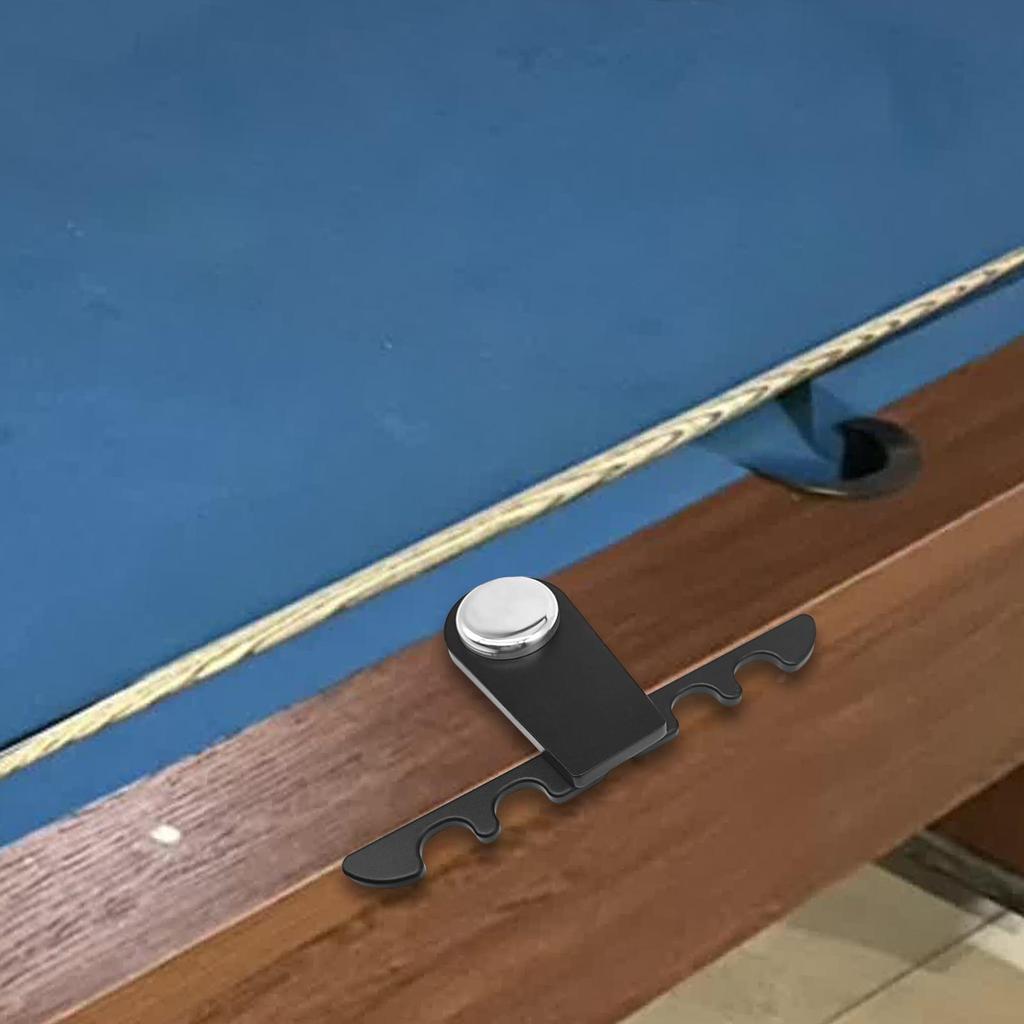 Pool Cue Holder for Billiard Table, Pool Stick Holder, Weighted Billiard Cue Stand for Club Family Recreation Room
