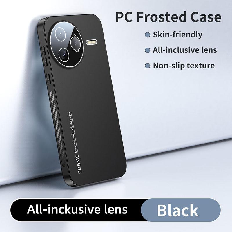 Luxusní nárazuvzdorný AG matný kryt pro XIAOMI POCO F7 Ultra F7 Pro Magnetický PC Matný 360stupňový Stojan Ochranný kryt