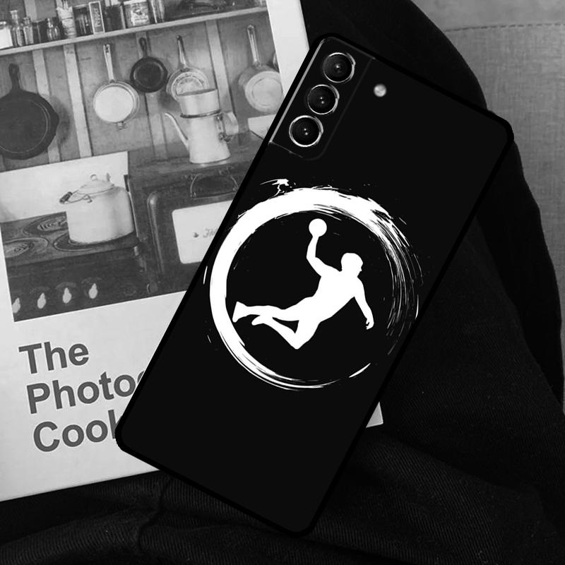 Handball Sport Phone Case For Samsung Galaxy S24 S22 S23 Ultra S20 S21 S24 FE S9 S10 Note 10 Plus 20 Ultra