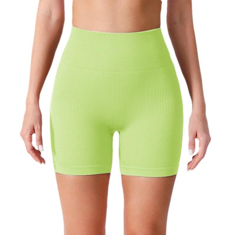Seamless High-Waisted Butt-Lifting Yoga Shorts for Women