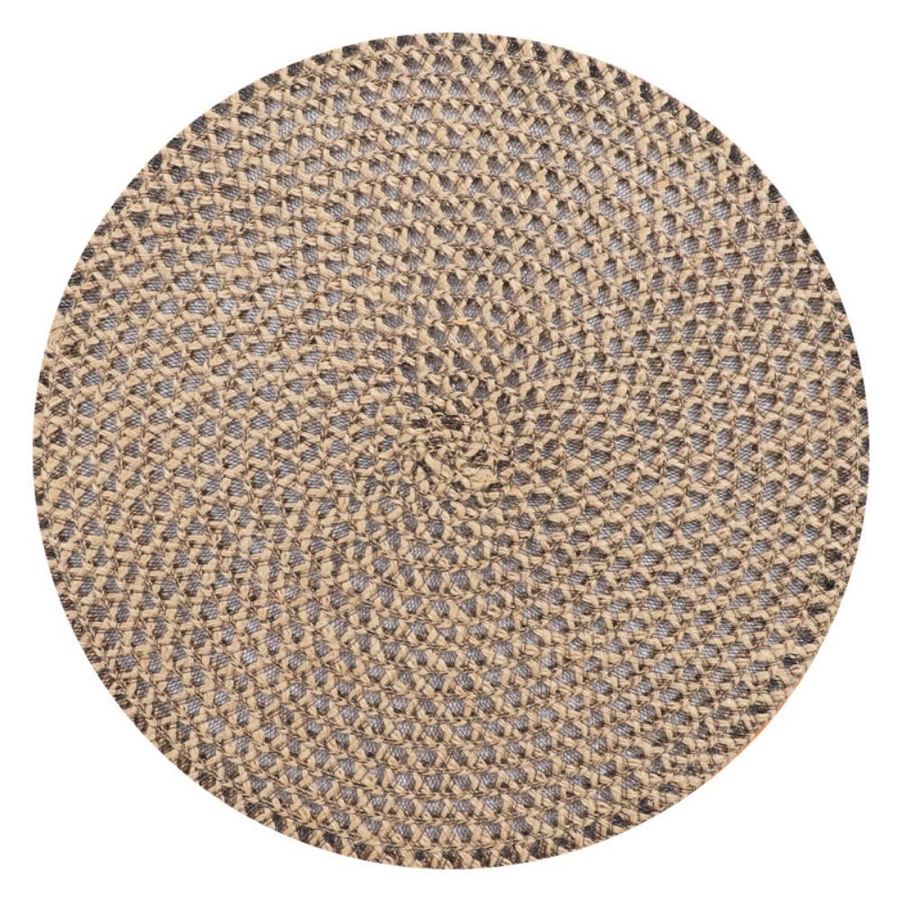New Woven Dining Placemats Heat-resistant Round Insulation Mat Washable Boho Style Table Mat For Coffee Kitchen Dining Room