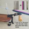 Fixed Knife Sharpener Professional Angle Sharpening Stone Kitchen Whetstone Grinding System Honing Diamond Grinder Woodwork Tool