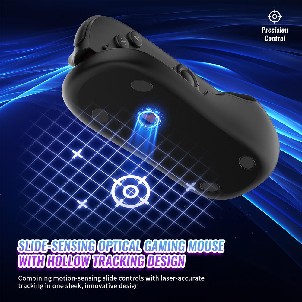 Left + Right Controller Mouse Bracket with Mouse Pad Mouse Holder Ergonomic Controller Mouse Dock for Switch 2 Accessories