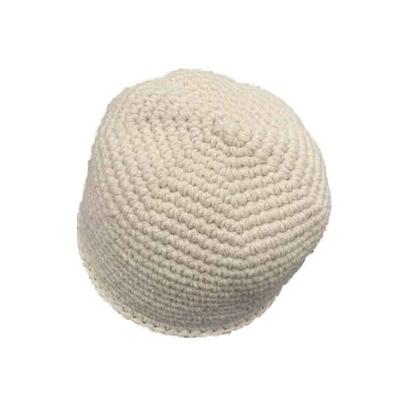 Hip-Hop Solid Color Knitted Cap Elastic Keep Warm Melon Beanie Cap Brimless Coarse Yarn Bonnet Beanies Winter