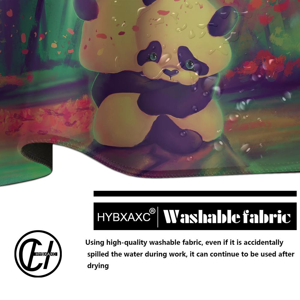 2026 Cute Animal Panda Large Mouse Pad PC Computer Game MousePads Keyboard Mats Rubber Anti-slip Mouse Mice Mat 40x90 CM