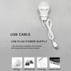 Super Bright 5V LED Light Portable Camping Ball Lamp Bulb USB Powered LED Bulb