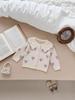 Baby Mädchen Träger-Romper & Peter Pan Kragen Herz Jacken Set - Herbst/Winter Kollektion